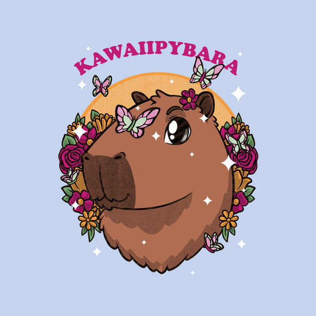 Cute Kawaii Capybara-None-Removable Cover-Throw Pillow-Studio Mootant