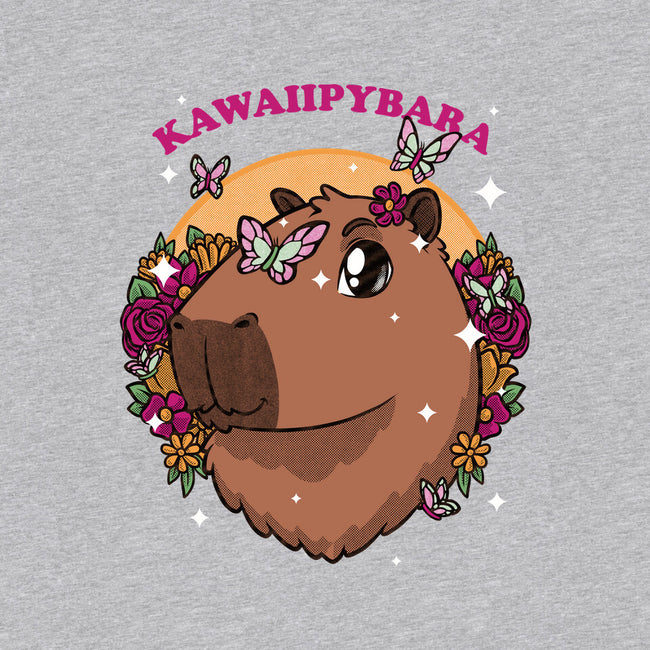 Cute Kawaii Capybara-Womens-Off Shoulder-Tee-Studio Mootant