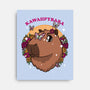 Cute Kawaii Capybara-None-Stretched-Canvas-Studio Mootant