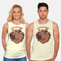 Cute Kawaii Capybara-Unisex-Basic-Tank-Studio Mootant