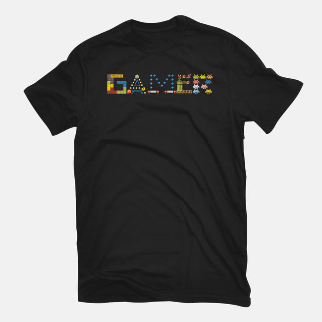 Retro Arcade Gamer-Womens-Basic-Tee-NMdesign