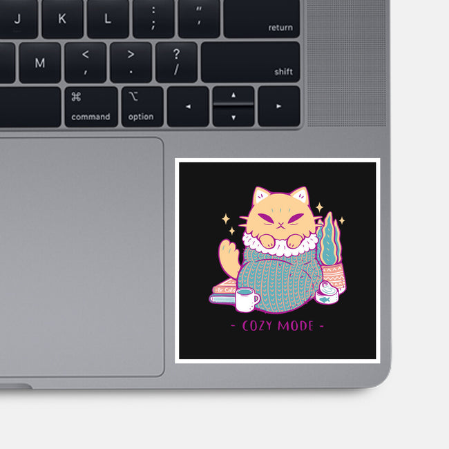 Cozy Mode-None-Glossy-Sticker-xMorfina