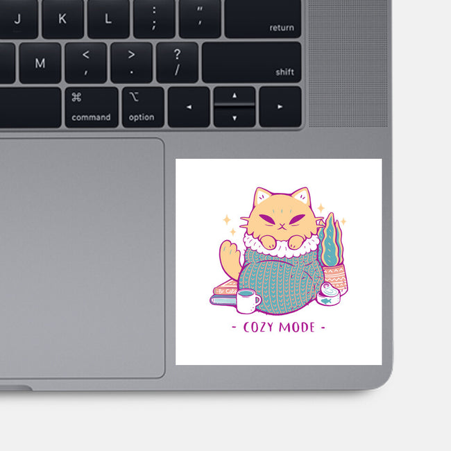 Cozy Mode-None-Glossy-Sticker-xMorfina