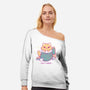 Cozy Mode-Womens-Off Shoulder-Sweatshirt-xMorfina