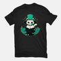 Cute St Patrick Cat-Youth-Basic-Tee-xMorfina