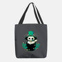 Cute St Patrick Cat-None-Basic Tote-Bag-xMorfina