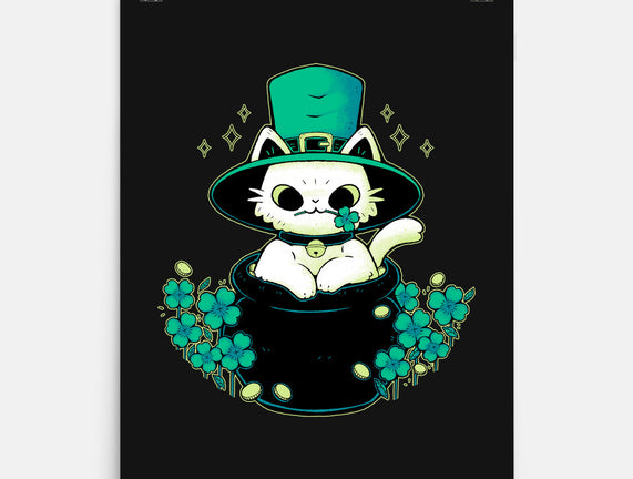 Cute St Patrick Cat