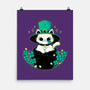 Cute St Patrick Cat-None-Matte-Poster-xMorfina