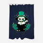 Cute St Patrick Cat-None-Polyester-Shower Curtain-xMorfina