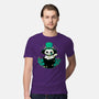 Cute St Patrick Cat-Mens-Premium-Tee-xMorfina