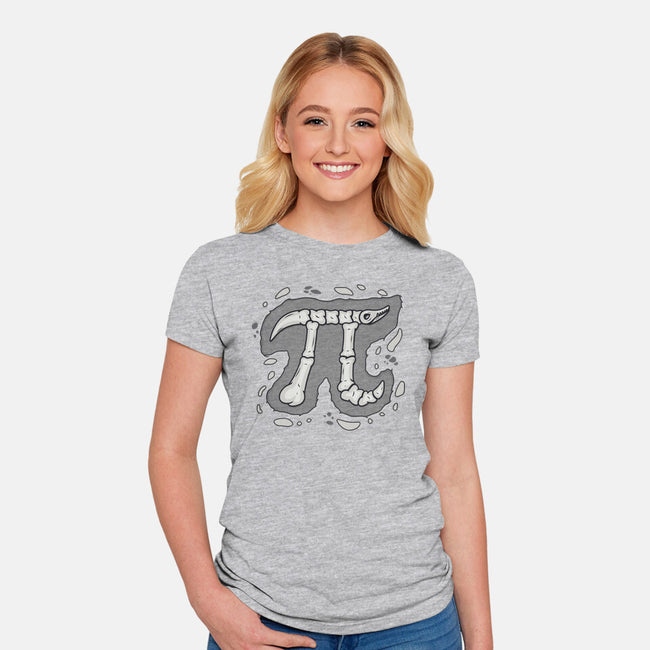 Pi-leontology-Womens-Fitted-Tee-Boggs Nicolas