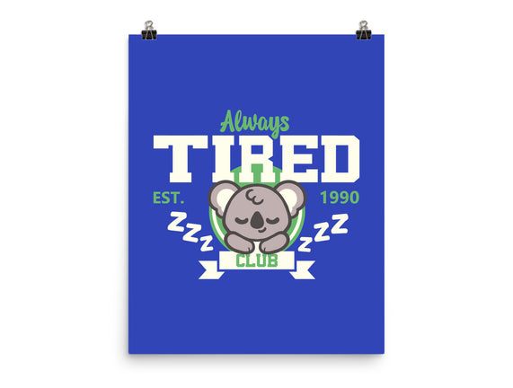 Always Tired Club Koala