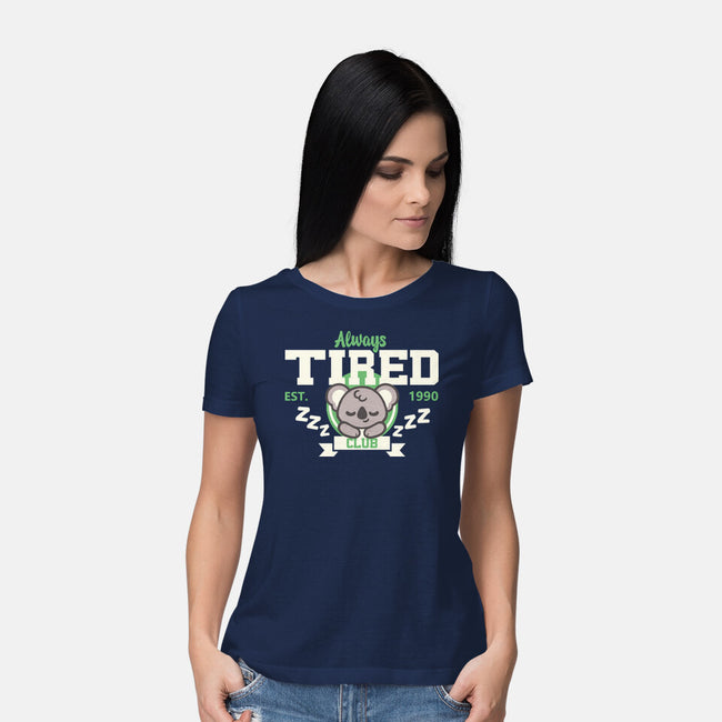 Always Tired Club Koala-Womens-Basic-Tee-NemiMakeit