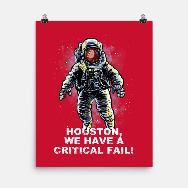 We Have A Critical Fail-None-Matte-Poster-zascanauta