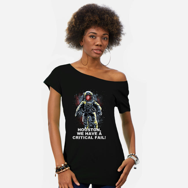 We Have A Critical Fail-Womens-Off Shoulder-Tee-zascanauta