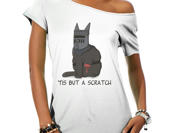 Tis But A Scratch Cat