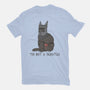 Tis But A Scratch Cat-Womens-Basic-Tee-Claudia