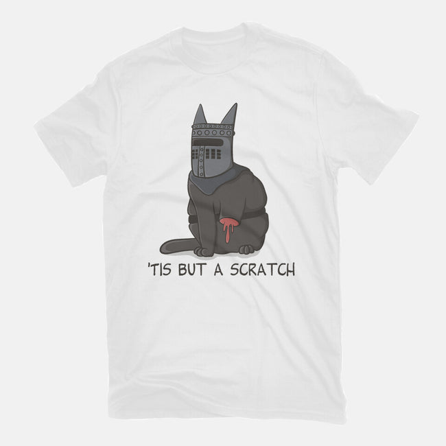 Tis But A Scratch Cat-Unisex-Basic-Tee-Claudia