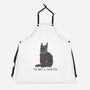 Tis But A Scratch Cat-Unisex-Kitchen-Apron-Claudia