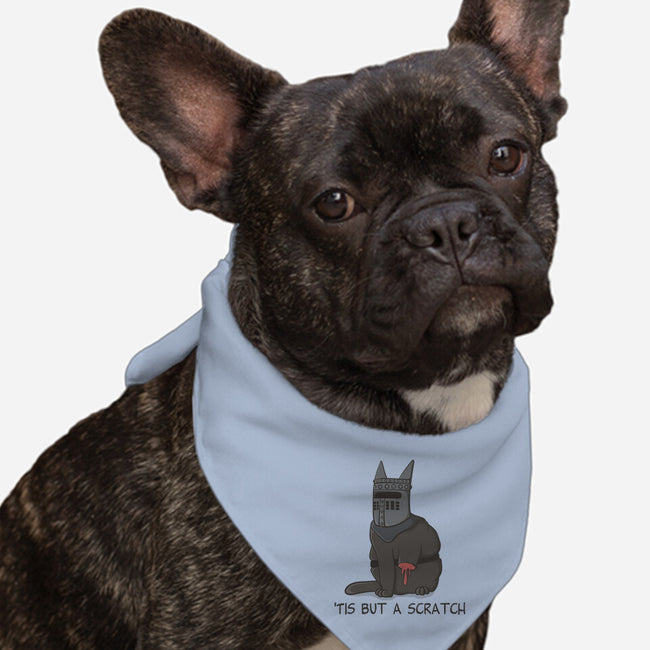 Tis But A Scratch Cat-Dog-Bandana-Pet Collar-Claudia