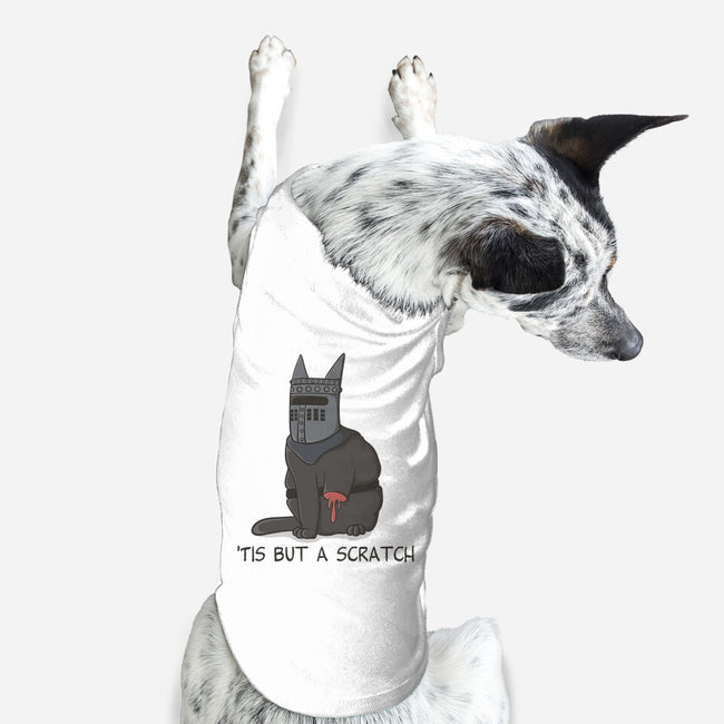 Tis But A Scratch Cat-Dog-Basic-Pet Tank-Claudia