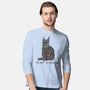 Tis But A Scratch Cat-Mens-Long Sleeved-Tee-Claudia