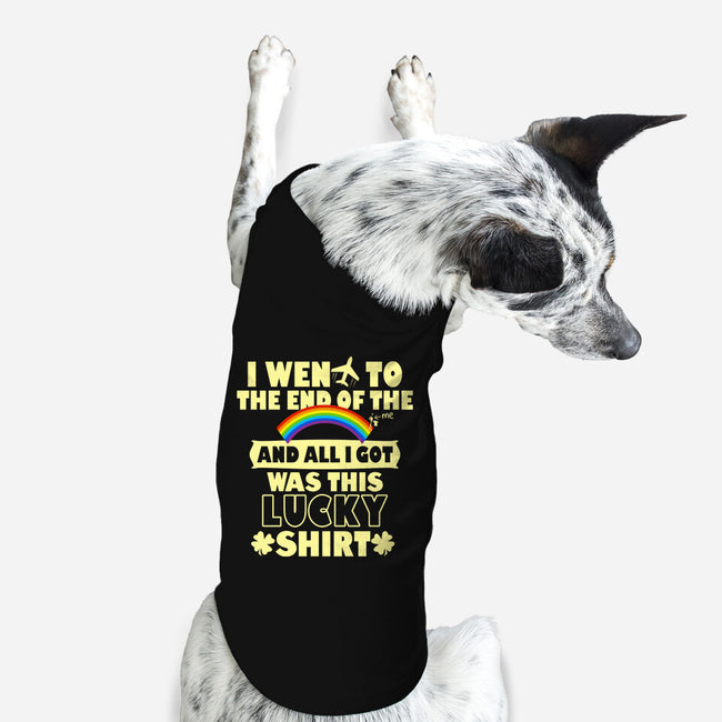 This Lucky Shirt-Dog-Basic-Pet Tank-Boggs Nicolas