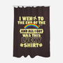 This Lucky Shirt-None-Polyester-Shower Curtain-Boggs Nicolas