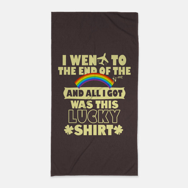 This Lucky Shirt-None-Beach-Towel-Boggs Nicolas