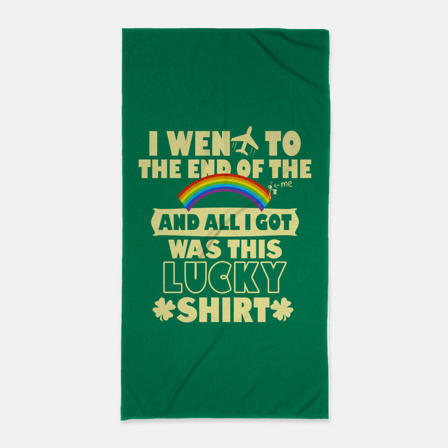 This Lucky Shirt-None-Beach-Towel-Boggs Nicolas