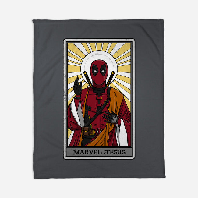 Marvel Messiah-None-Fleece-Blanket-drbutler