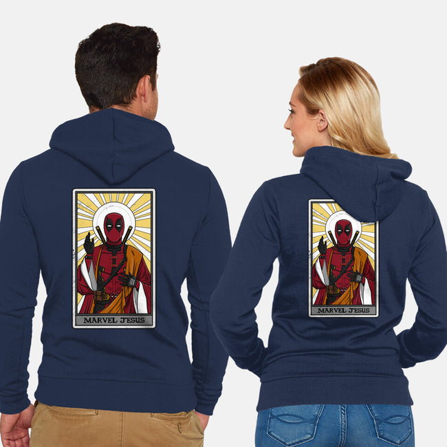 Marvel Messiah-Unisex-Zip-Up-Sweatshirt-drbutler