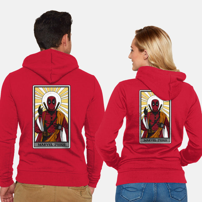 Marvel Messiah-Unisex-Zip-Up-Sweatshirt-drbutler