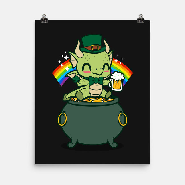 Lucky Irish Dragon-None-Matte-Poster-Boggs Nicolas