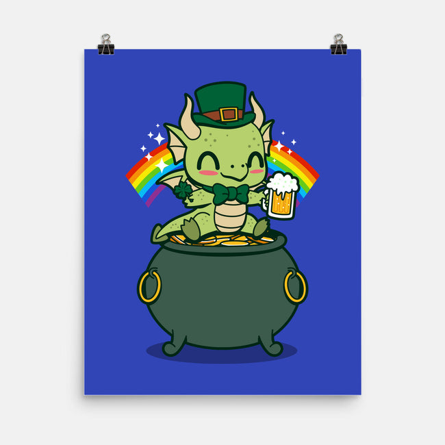 Lucky Irish Dragon-None-Matte-Poster-Boggs Nicolas