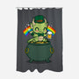 Lucky Irish Dragon-None-Polyester-Shower Curtain-Boggs Nicolas