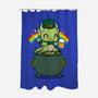 Lucky Irish Dragon-None-Polyester-Shower Curtain-Boggs Nicolas