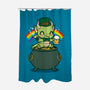 Lucky Irish Dragon-None-Polyester-Shower Curtain-Boggs Nicolas