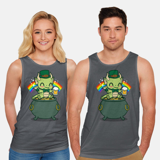 Lucky Irish Dragon-Unisex-Basic-Tank-Boggs Nicolas