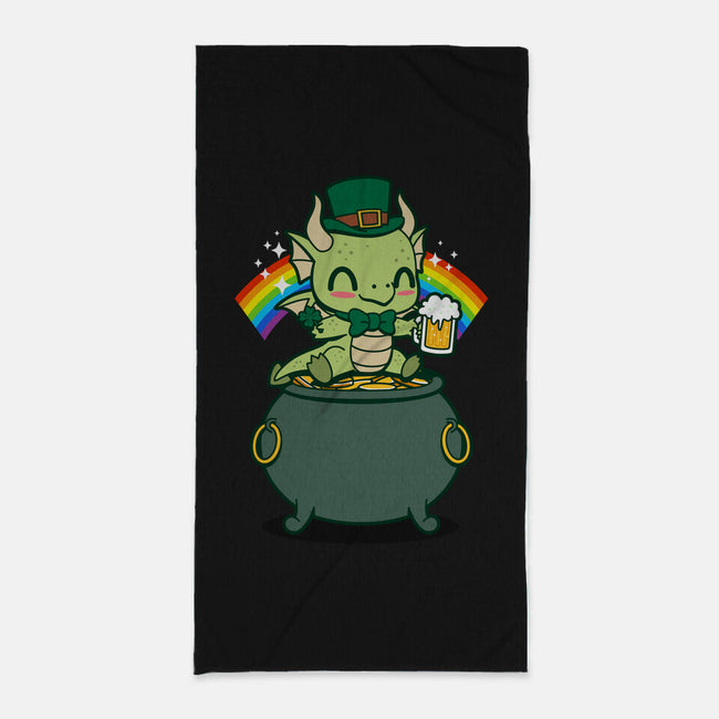 Lucky Irish Dragon-None-Beach-Towel-Boggs Nicolas