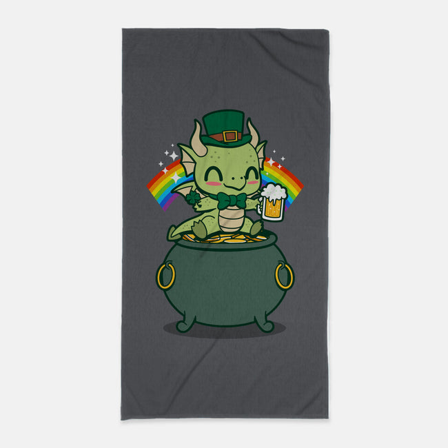 Lucky Irish Dragon-None-Beach-Towel-Boggs Nicolas