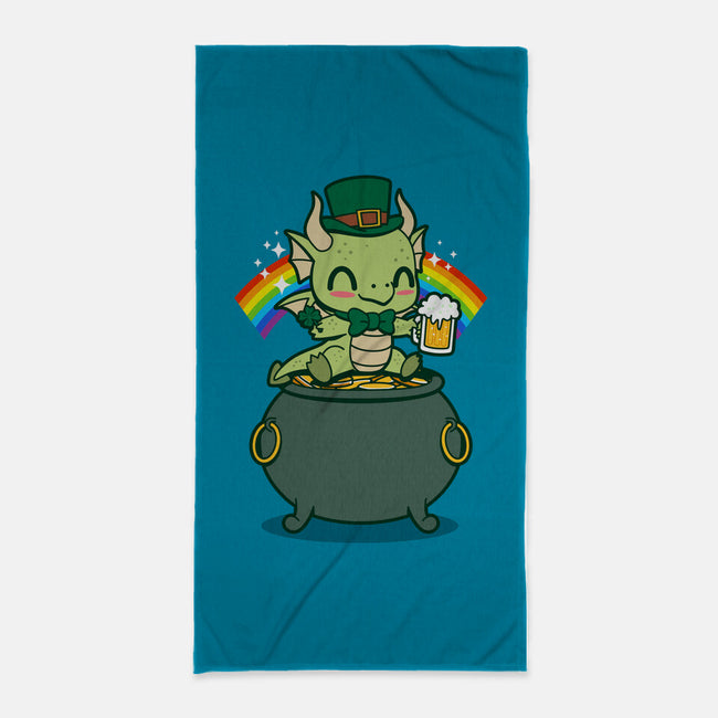 Lucky Irish Dragon-None-Beach-Towel-Boggs Nicolas