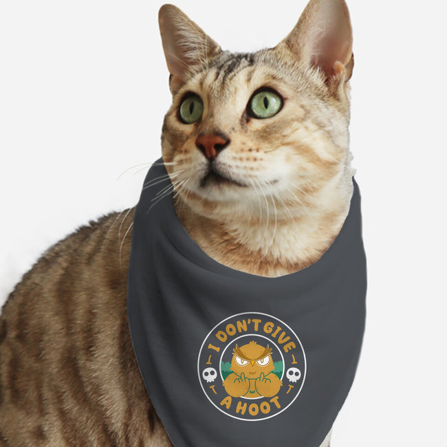 Don't Give A Hoot-Cat-Bandana-Pet Collar-Tri haryadi