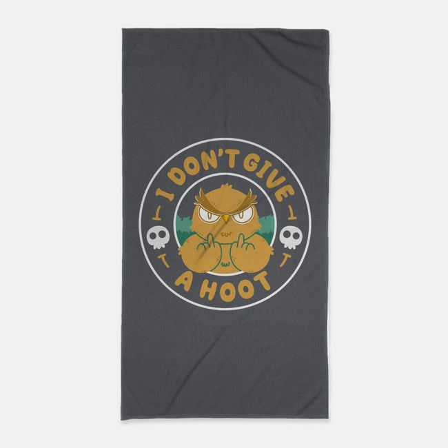 Don't Give A Hoot-None-Beach-Towel-Tri haryadi