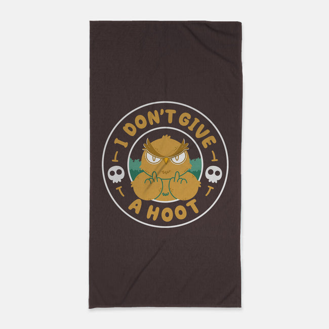 Don't Give A Hoot-None-Beach-Towel-Tri haryadi