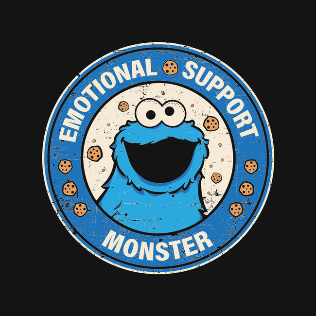 Emotional Support Monster-None-Fleece-Blanket-turborat14