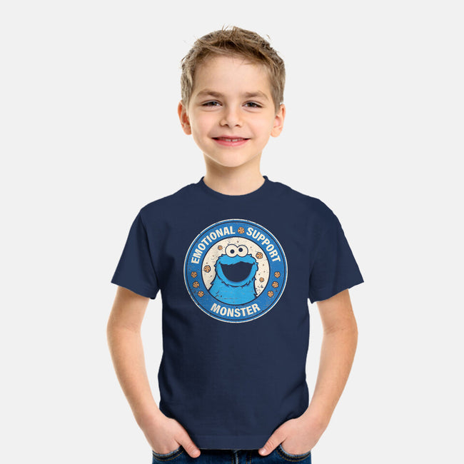 Emotional Support Monster-Youth-Basic-Tee-turborat14