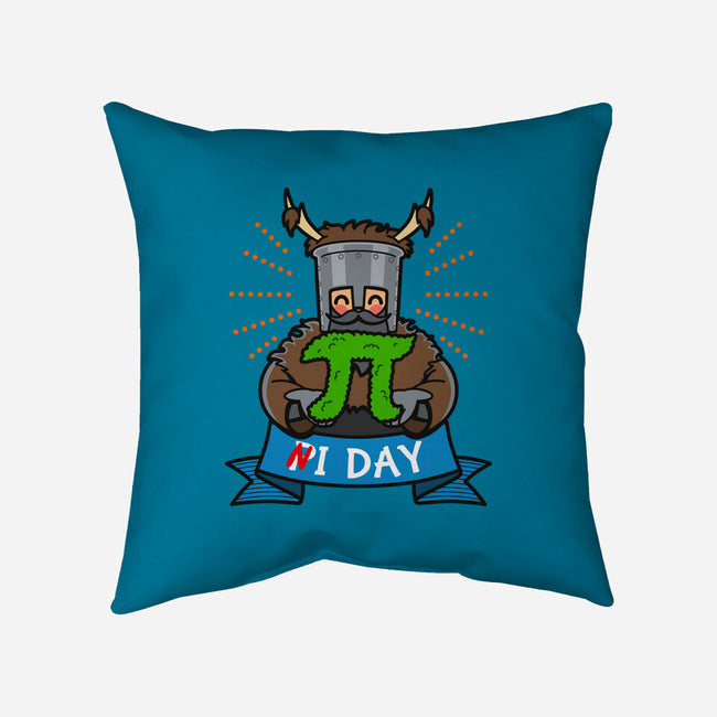 Shrubbery Pi Day-None-Removable Cover-Throw Pillow-Boggs Nicolas