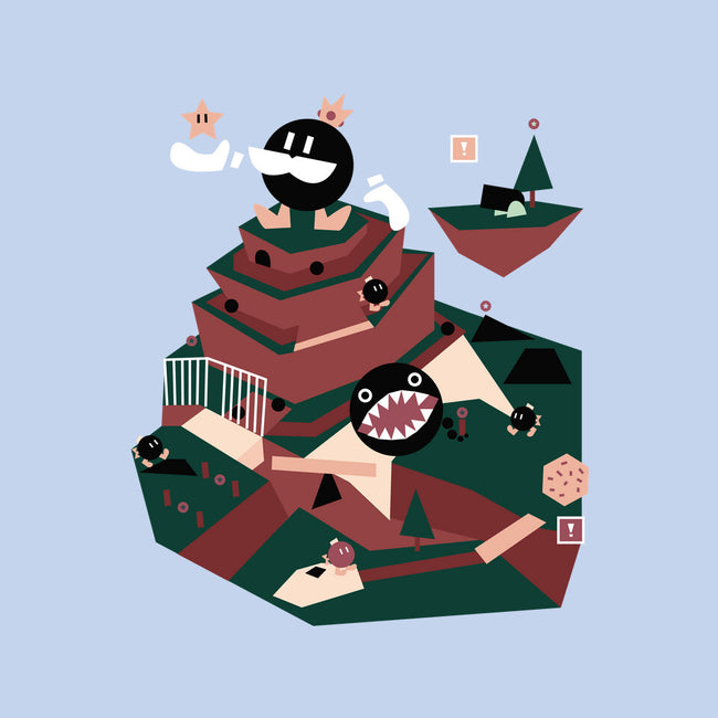 Big Bob-omb On The Summit-Unisex-Basic-Tee-Willdesiner