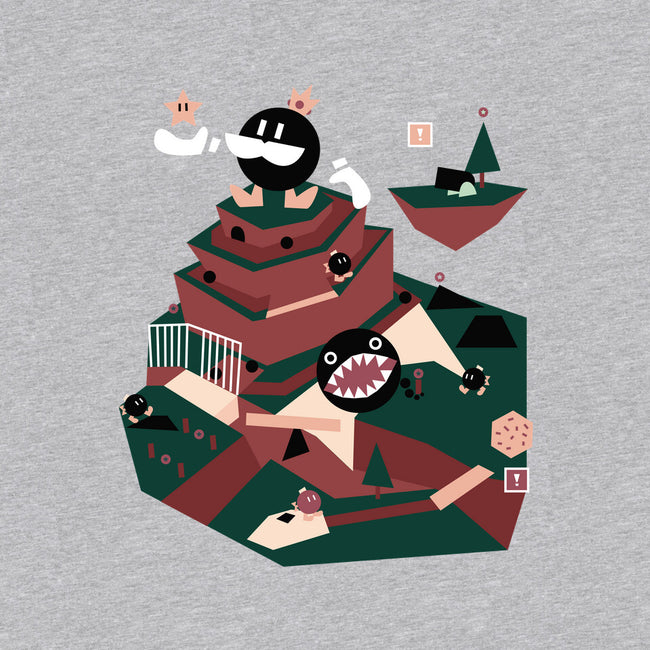 Big Bob-omb On The Summit-Unisex-Basic-Tee-Willdesiner